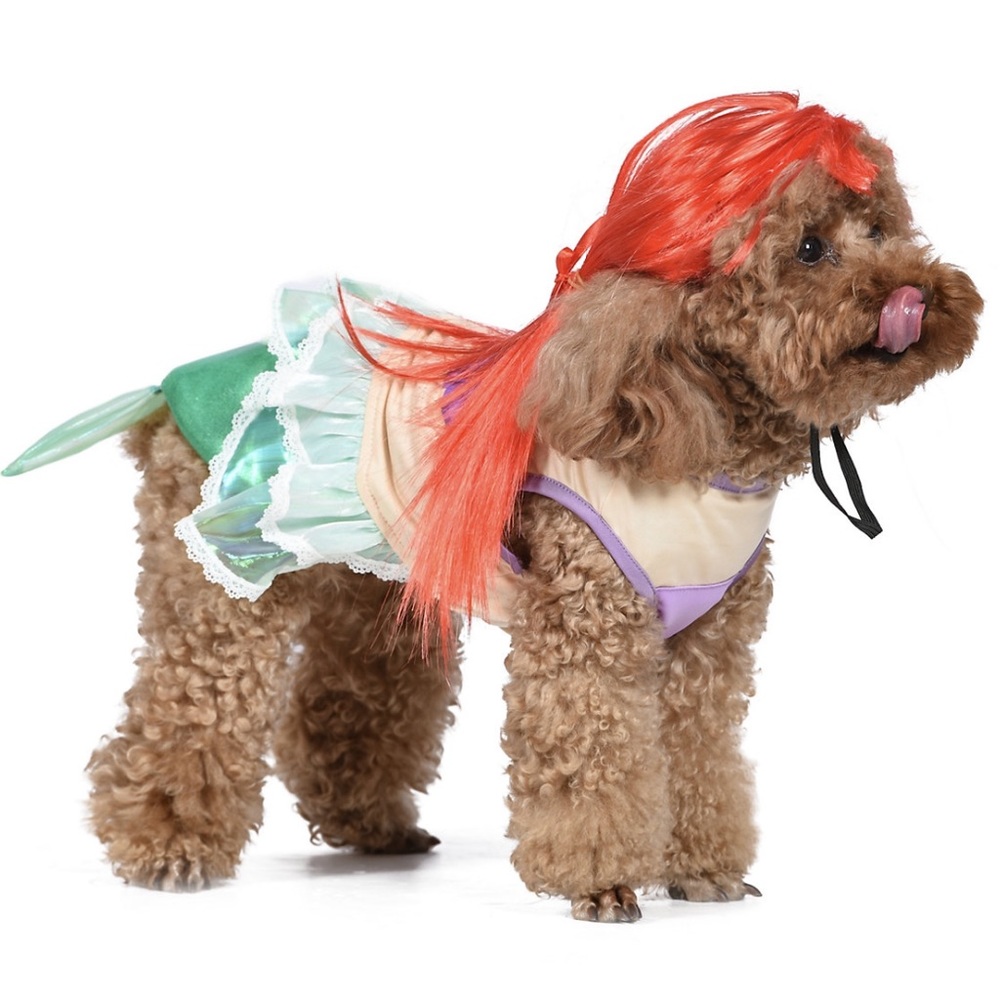 Little Mermaid Dog Costume XL
